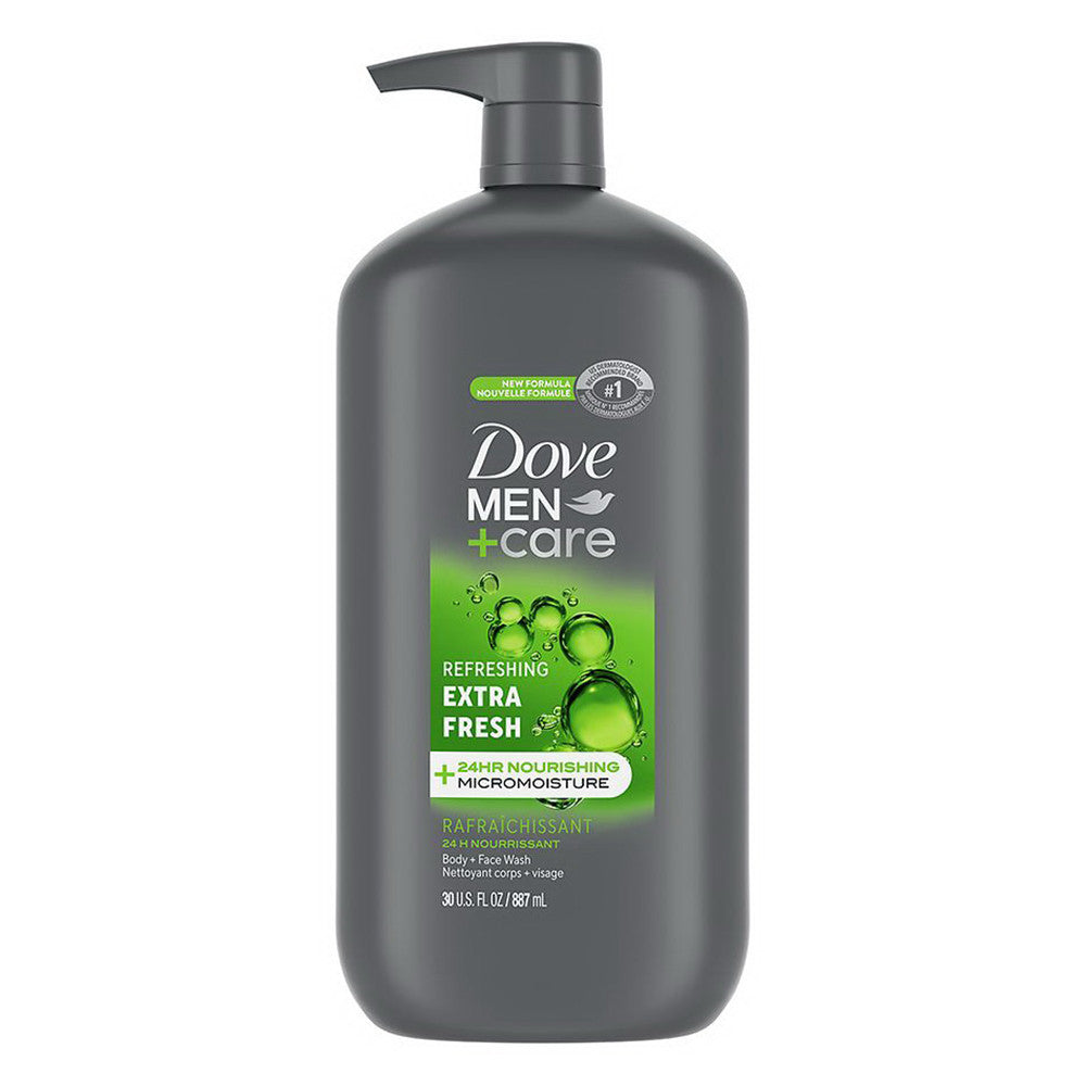 Dove Men And Care Extra Fresh Body Wash, 30 Oz